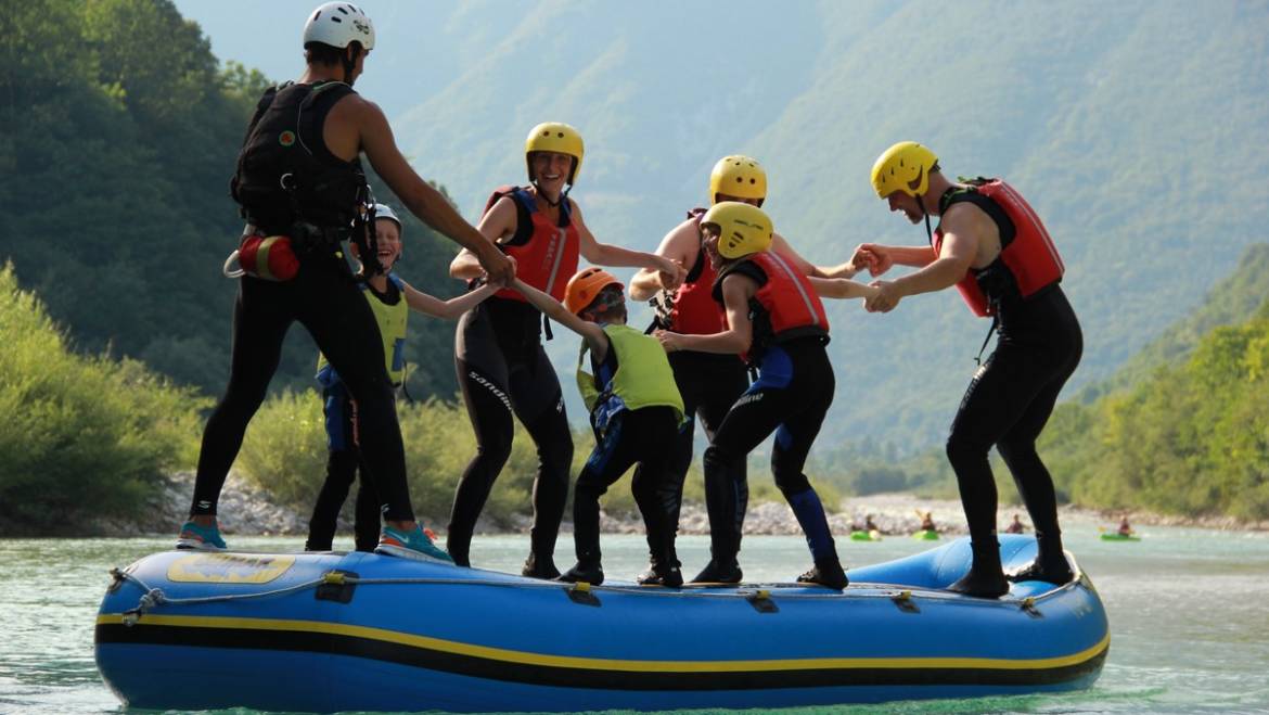 Family rafting